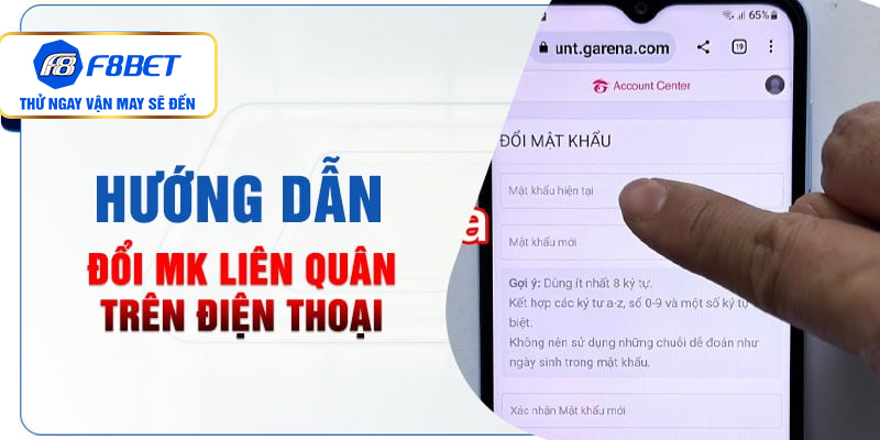 Hướng dẫn đổi MK Liên Quân trên điện thoại